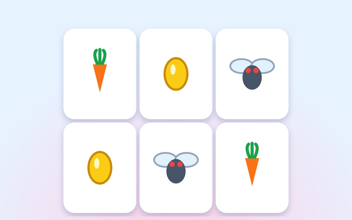 Memory Match: Remembering where things are: attention and working memory